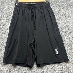 Polo Ralph Lauren Shorts Boys XL Black Pull‎ On Performance Athletic Gym Preppy